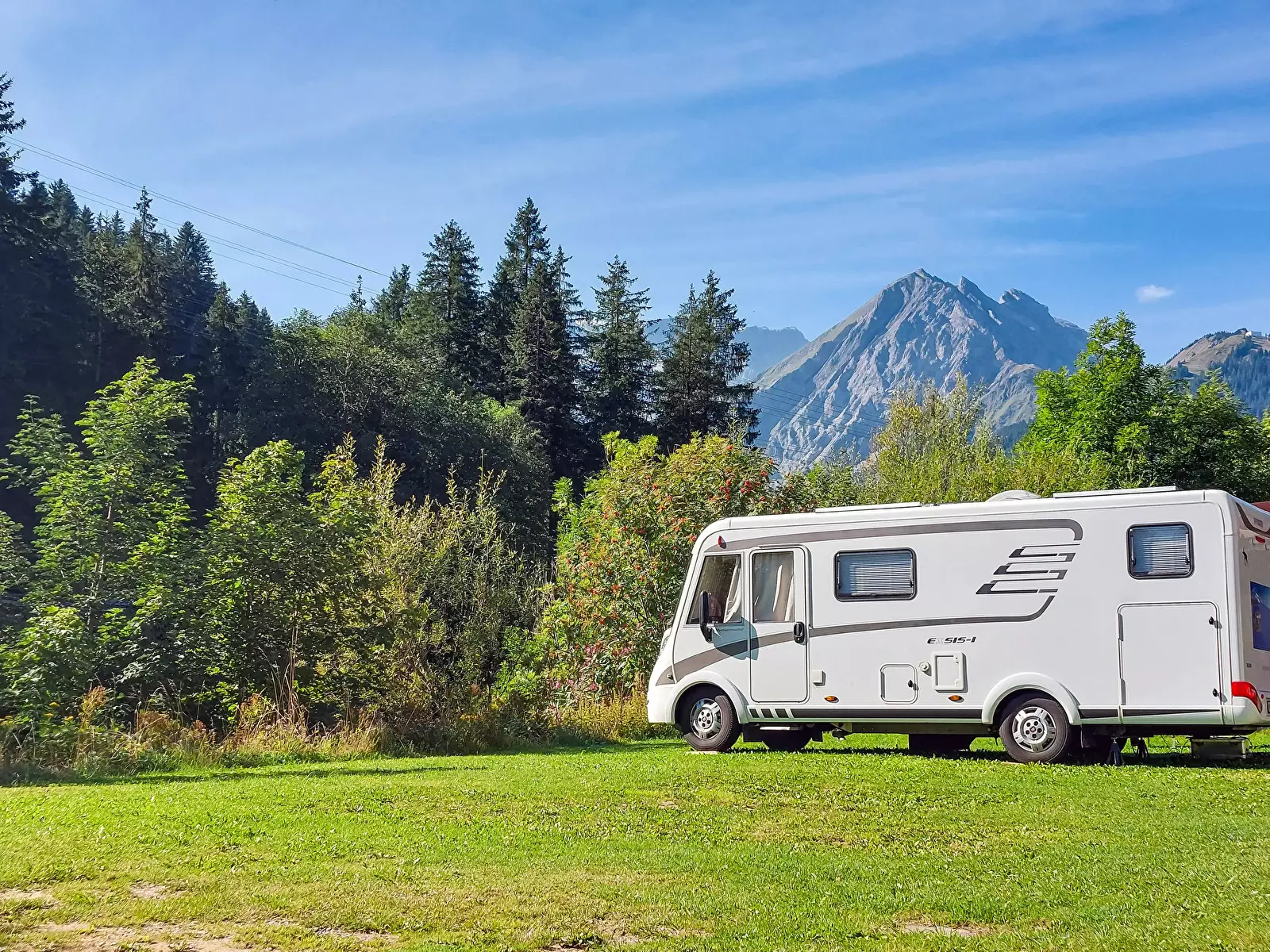 Wohnmobilstellplatz Camping Bergblick