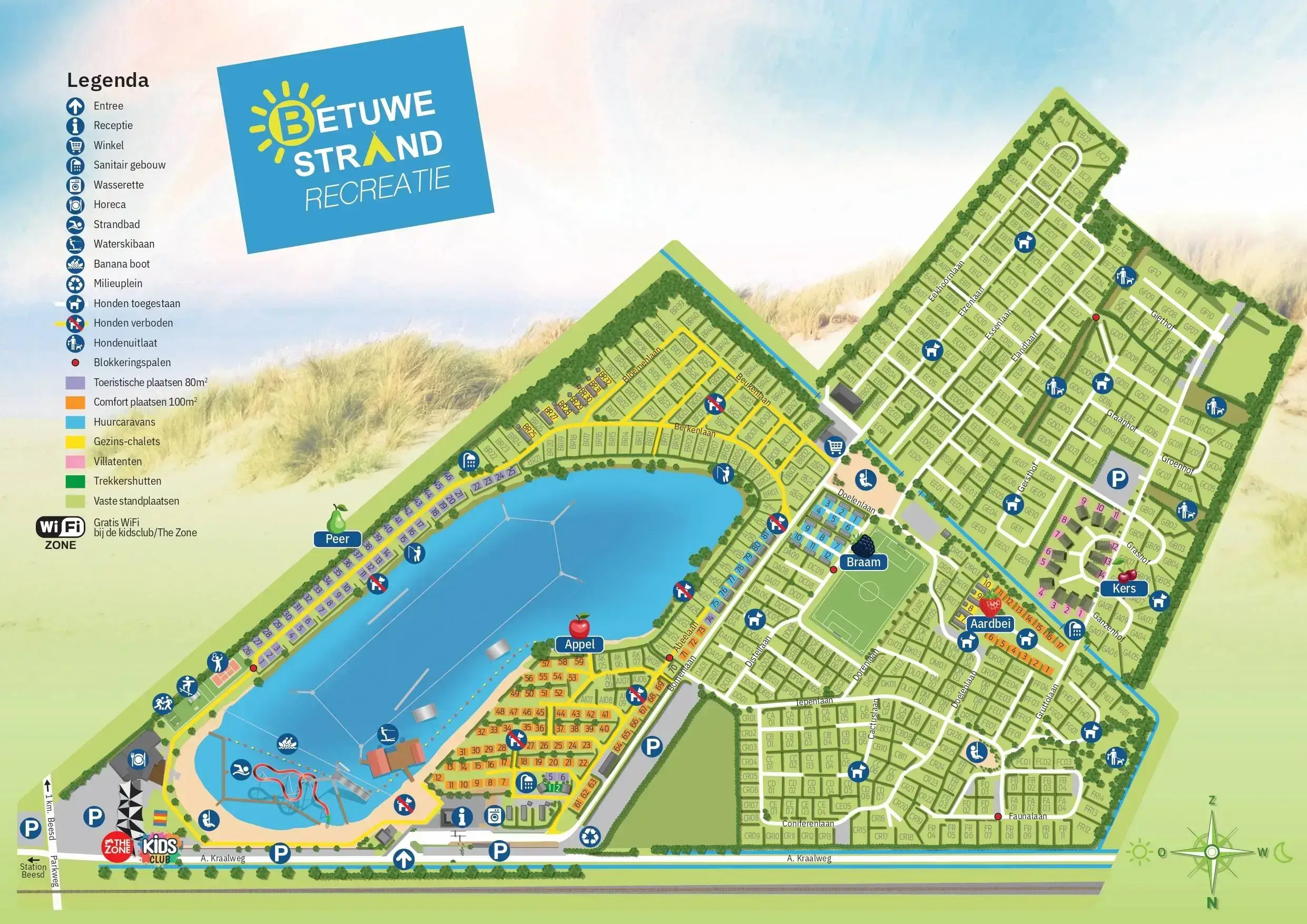 Camping Betuwestrand in Beesd, Niederlande (2026) | Alle Campingpltze auf  JetCamp.com