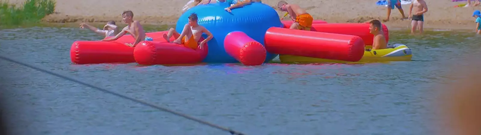 Kupanje u jezeru ili ribnjaku Camping Blauer See