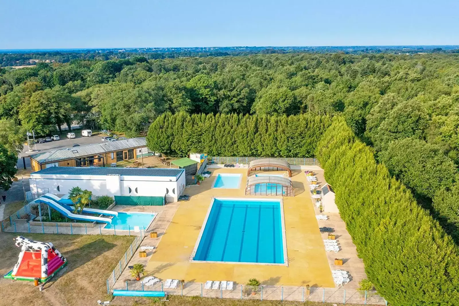 Piscina Camping Bois De Pleuven - Tohapi