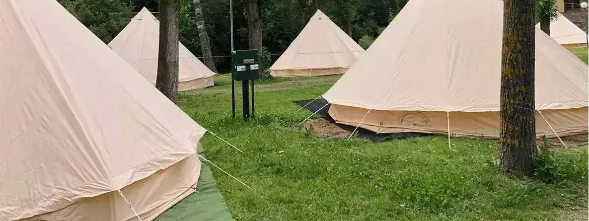 Pista de tenis Camping Borda Ansalonga