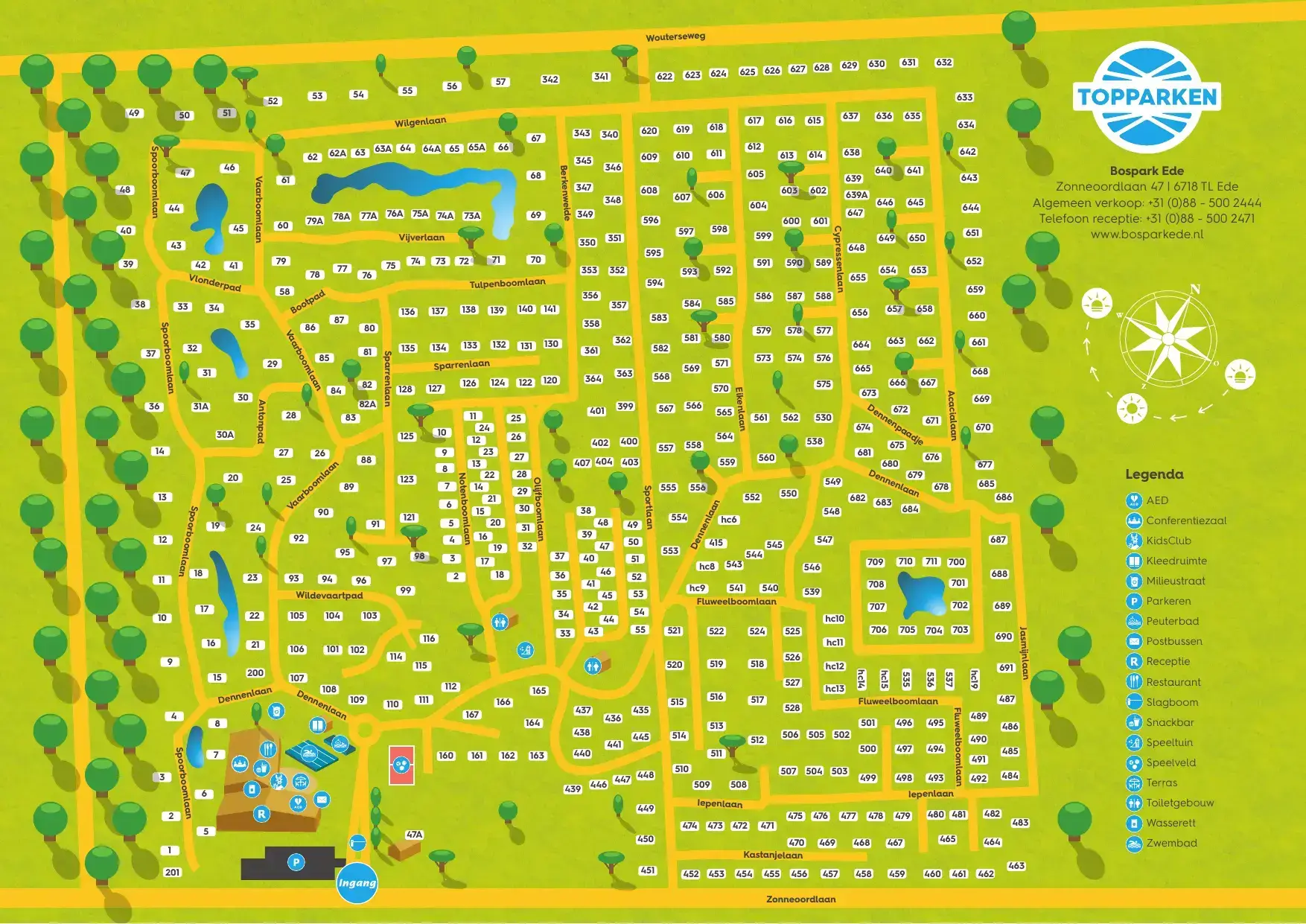 Camping Bospark Ede - Topparken in Ede, Niederlande (2026) | JetCamp.com