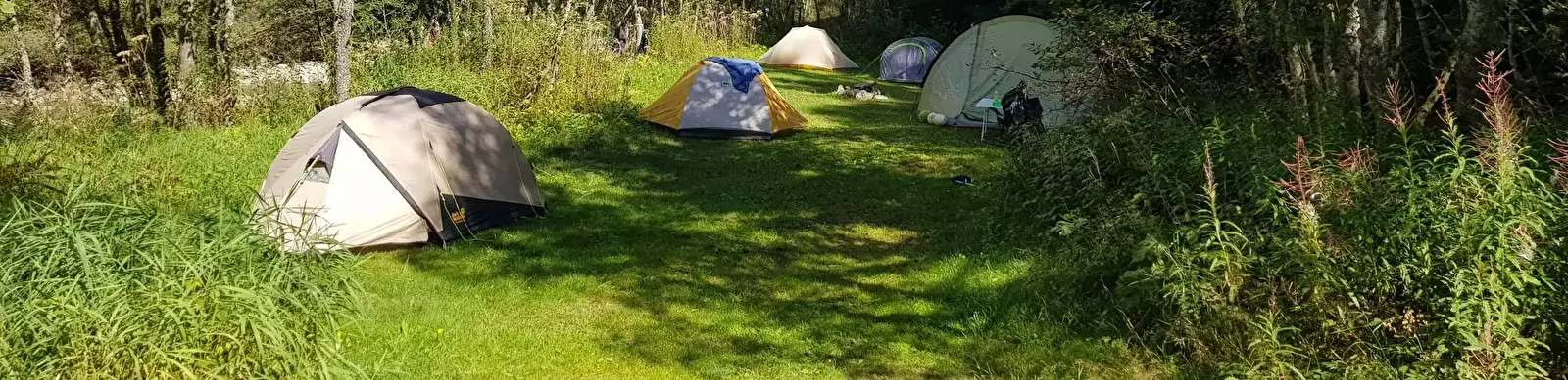 Aussicht Camping Brigga