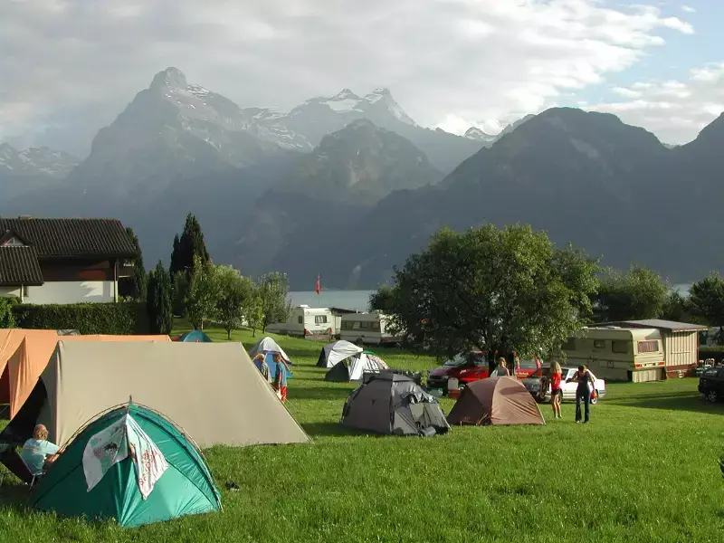 Udsigt Camping Bucheli