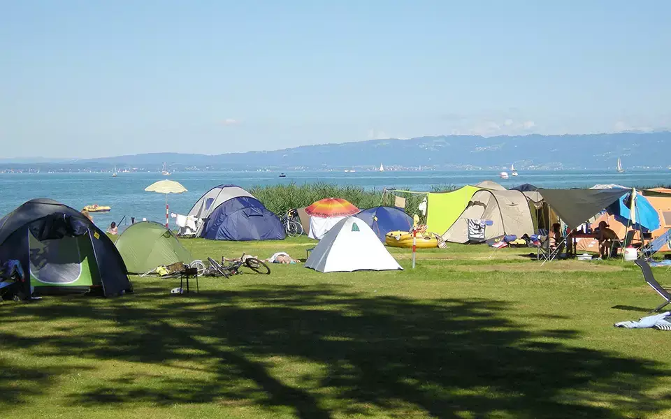 Zelt Camping Buchhorn
