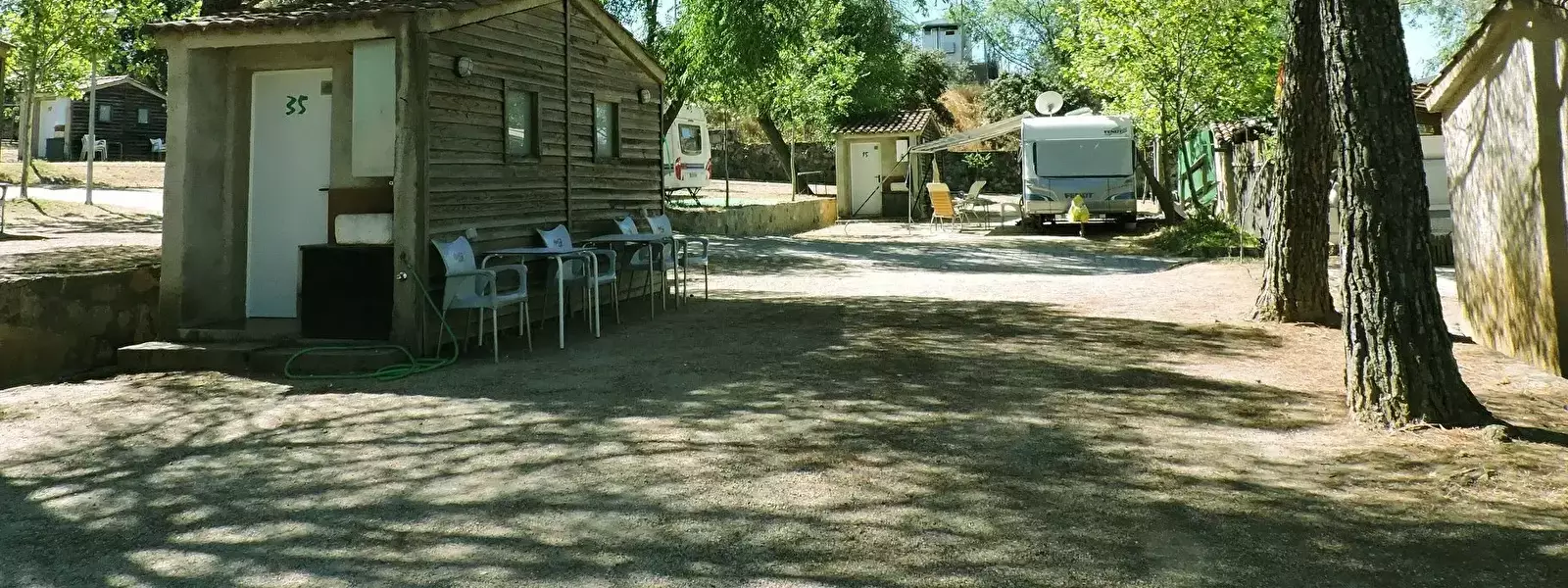 Sociální zařízení Camping Cáceres