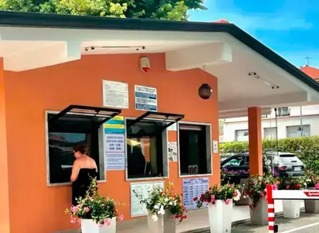 Reception office Camping Calatella