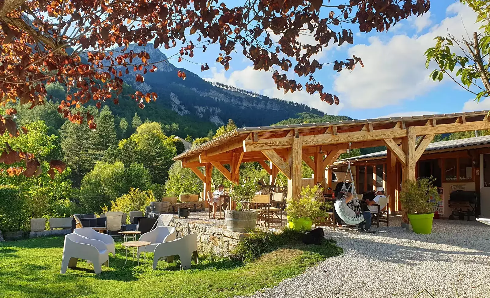 Cafe-Bar-Restaurant Camping Calme Et Nature