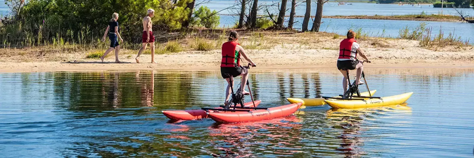 Sport acquatico Camping Campéole Navarrosse - MS Vacances