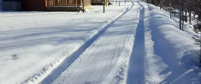 Foto d'inverno Camping Can Fosses