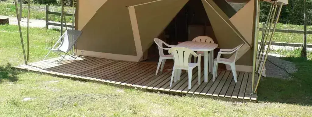 Tenda Cabanon Camping Caravaneige Le Champ Du Moulin