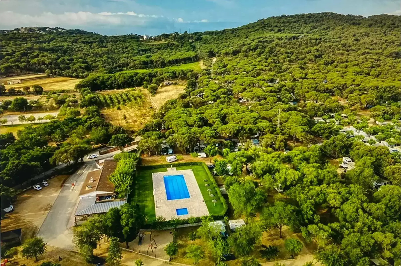 Panoramica Camping Castell d'Aro