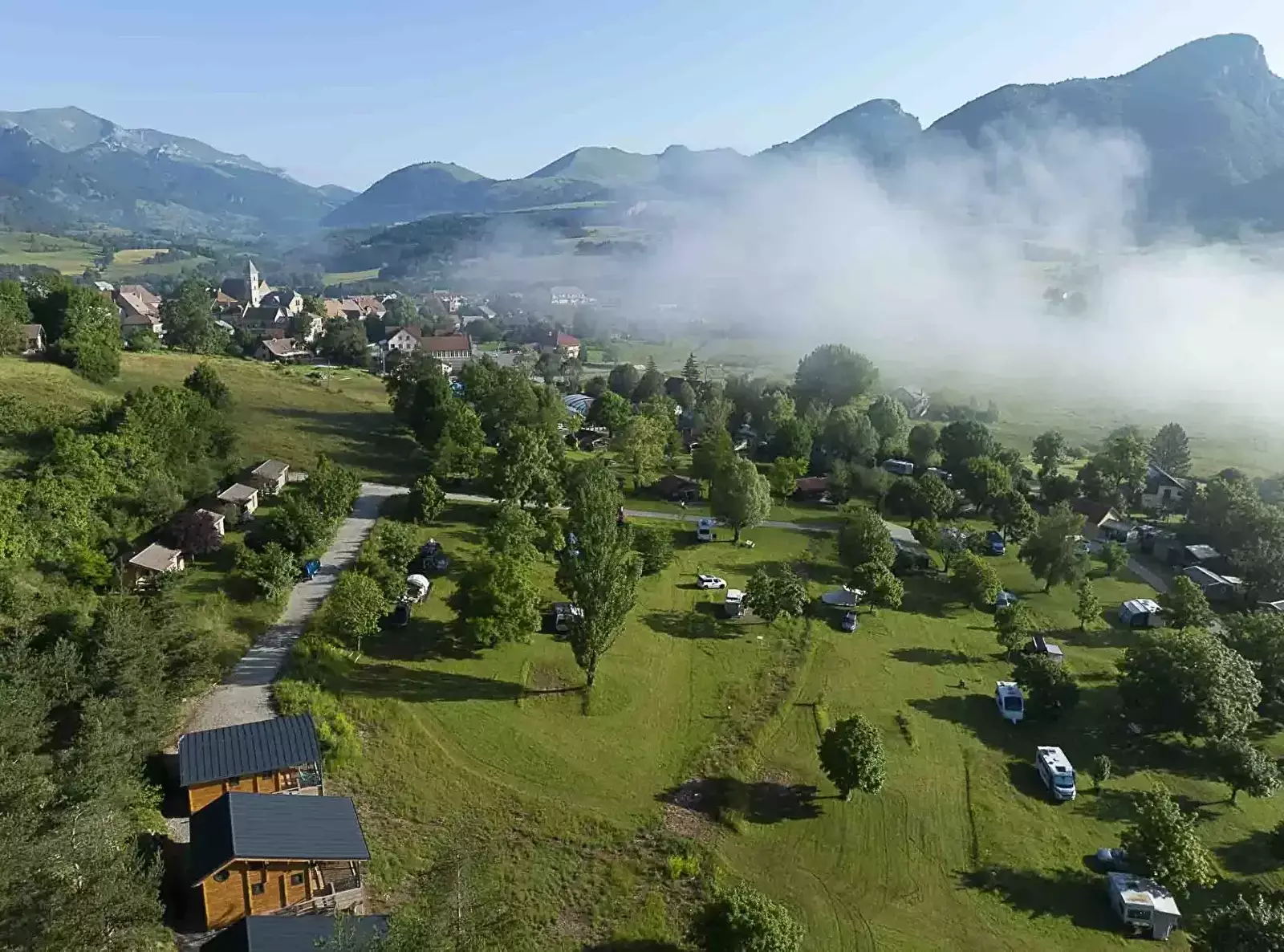 Pregled lokacije Camping Champ la Chèvre