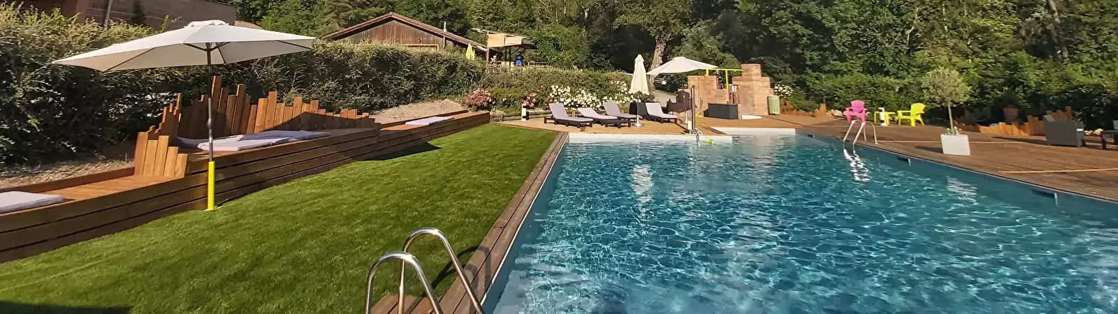 Plavecký bazén Camping Chanteduc