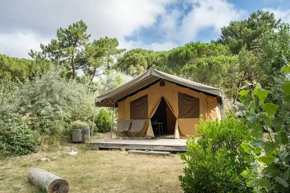 Tenda Safari Camping Chardons Bleus - Huttopia