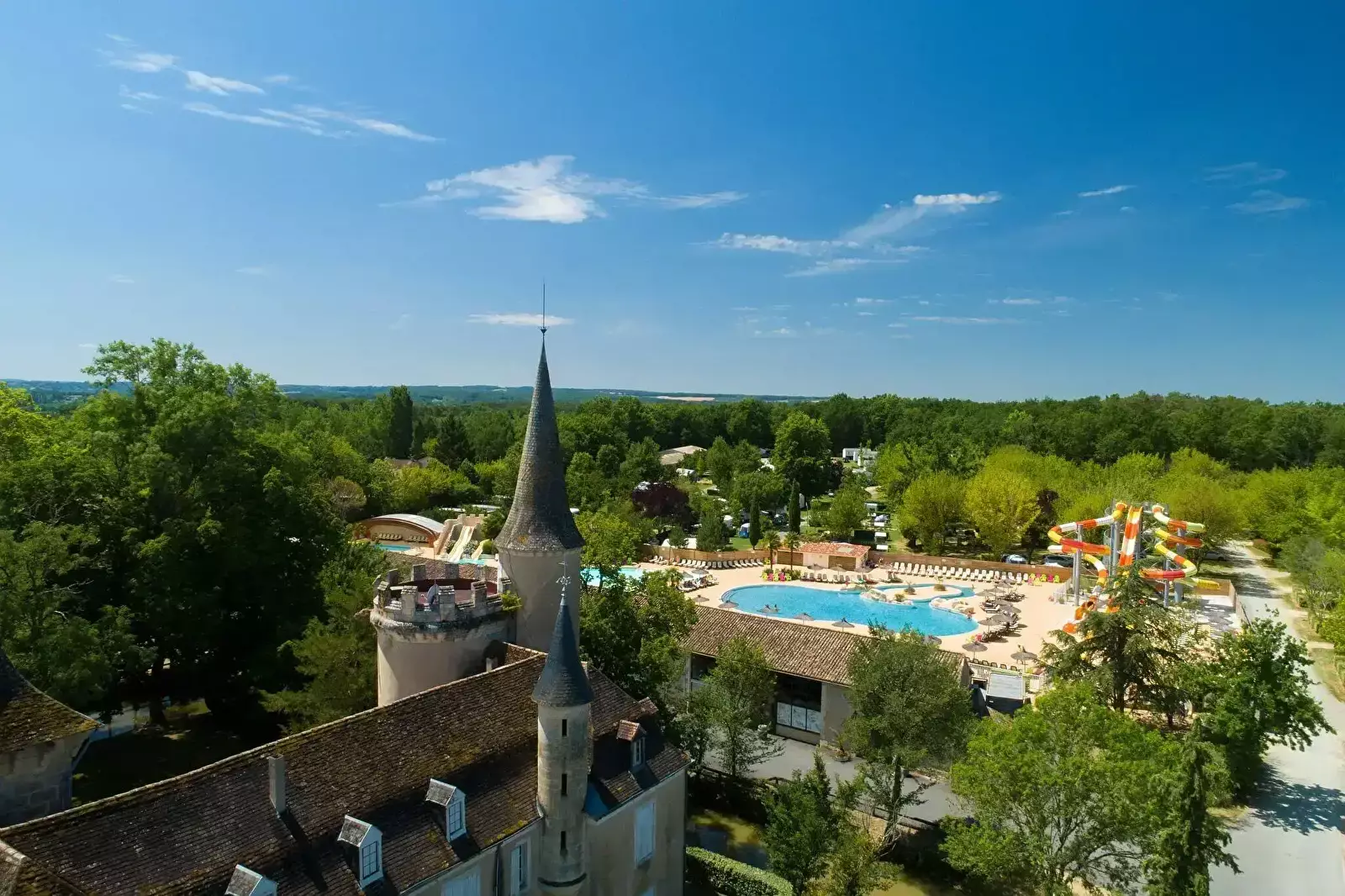 Panoramica Camping Château De Fonrives - Marvilla Parks