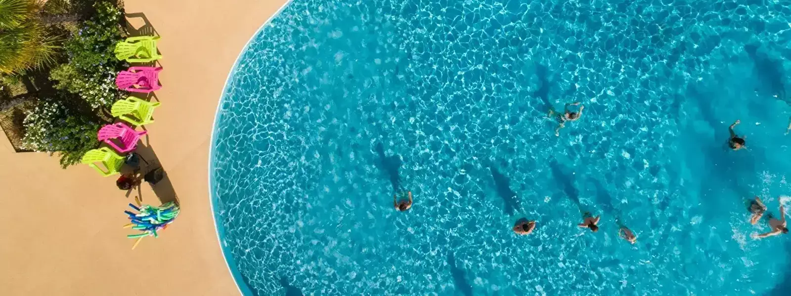 Piscina Camping Château De Fonrives - Marvilla Parks