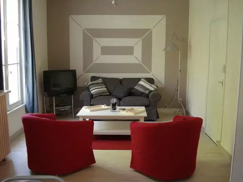 Interieur accommodatie Camping Château De La Rolandière
