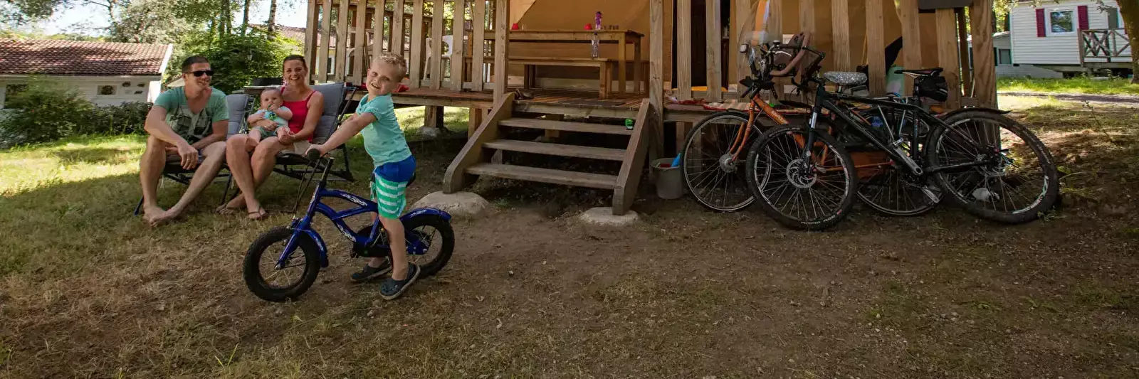 Tenda Safari Camping Château Le Verdoyer