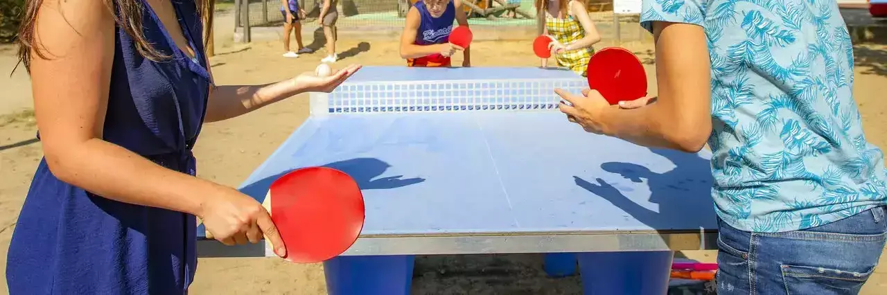 Stolní tenis - Ping pong Camping Clown Océan - Capfun