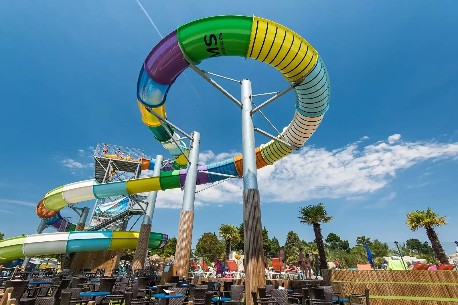 Parco acquatico Camping Club Les Brunelles - MS Vacances