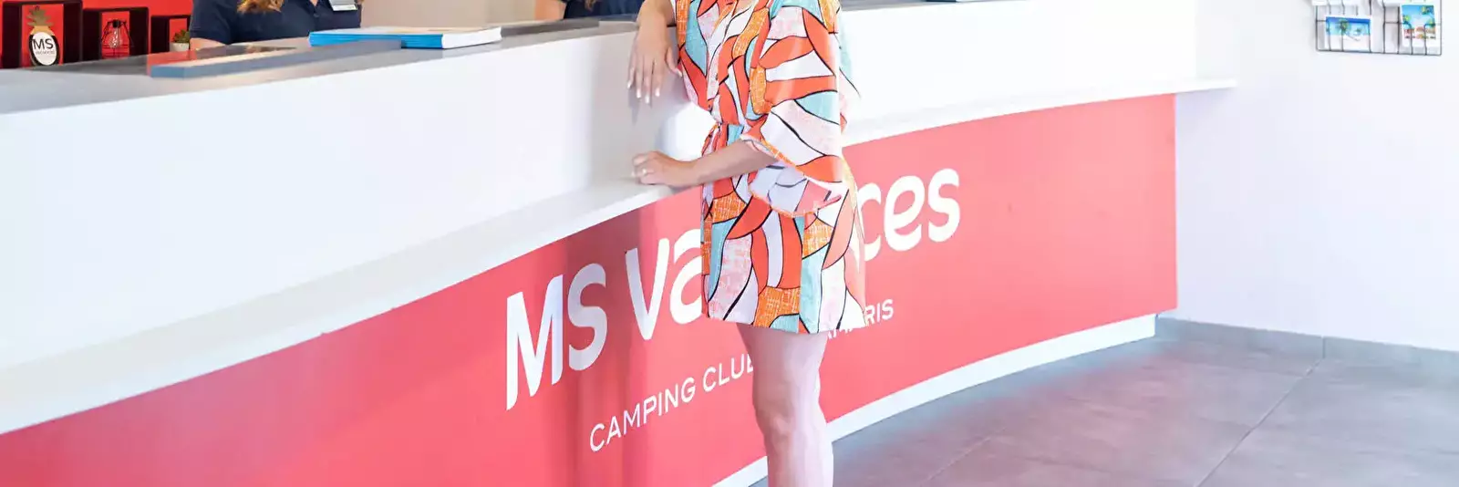 Reception Camping Club Les Tamaris - MS Vacances