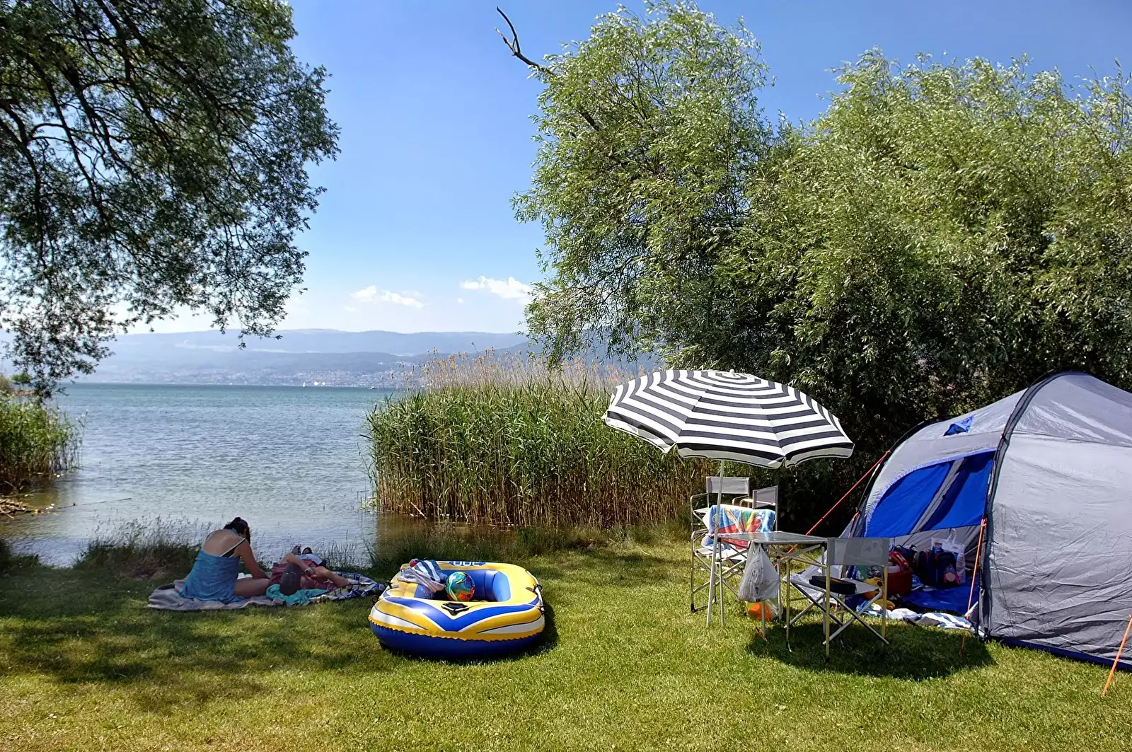 Zelt Camping Communal de Cudrefin