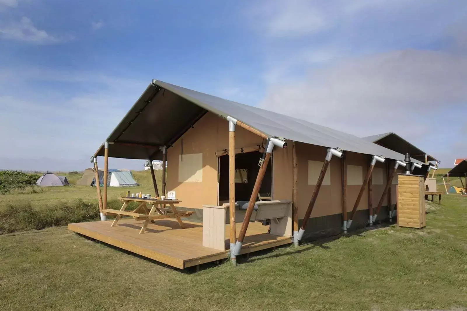 Safari tent Camping Corfwater