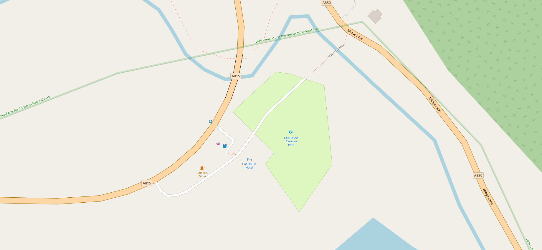 Camping Cot House Caravan Park in Dunoon, UK (2023)