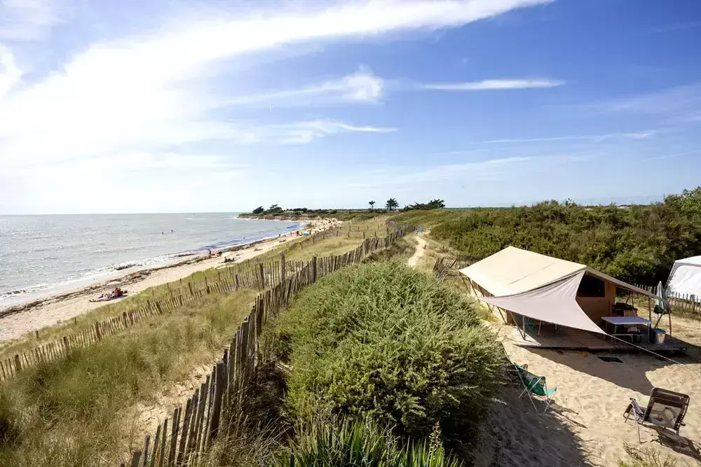 Glamping Camping Côte Sauvage - Huttopia