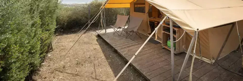 Safari stan Camping Côte Sauvage - Huttopia