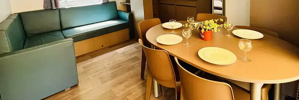 Interieur accommodatie Camping Country Park Crécy la Chapelle