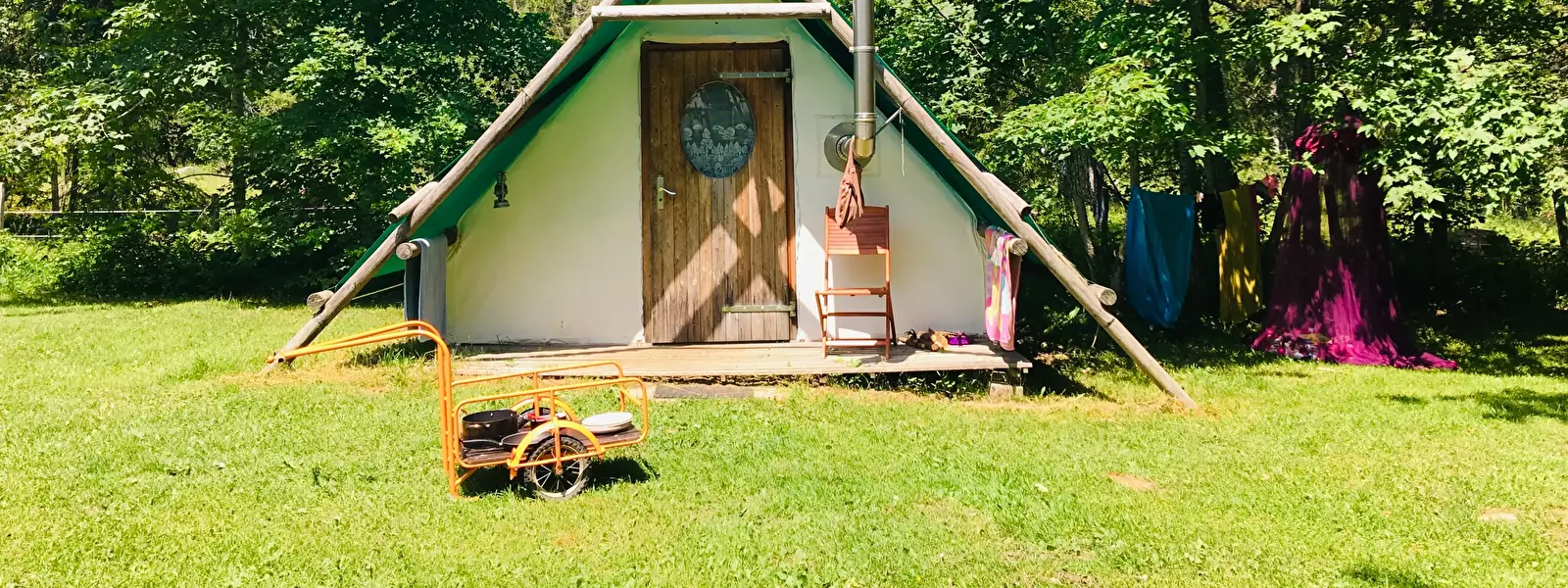 Zelt Camping Creux-des-Biches