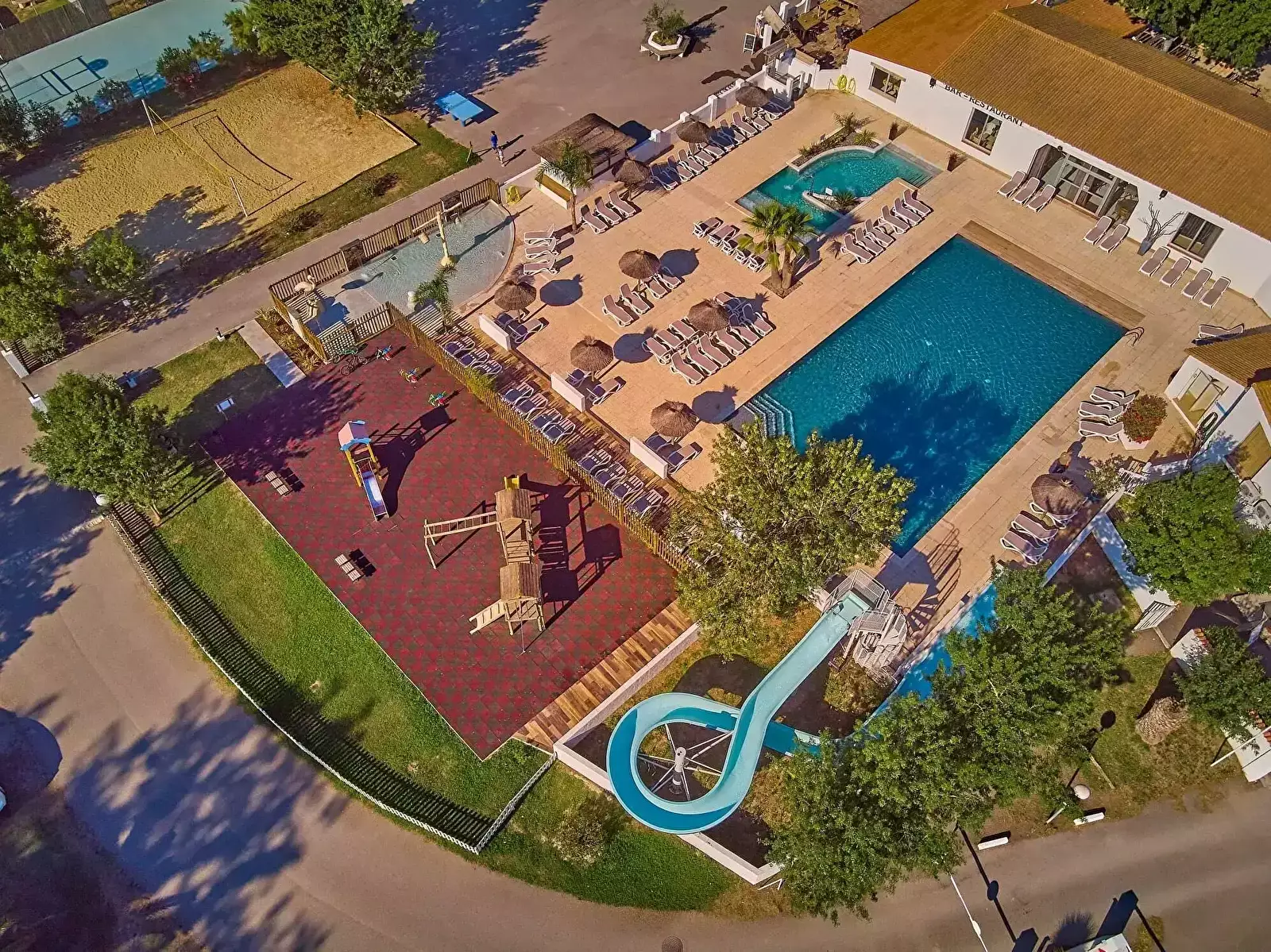Locatie overzicht Camping Crin Blanc