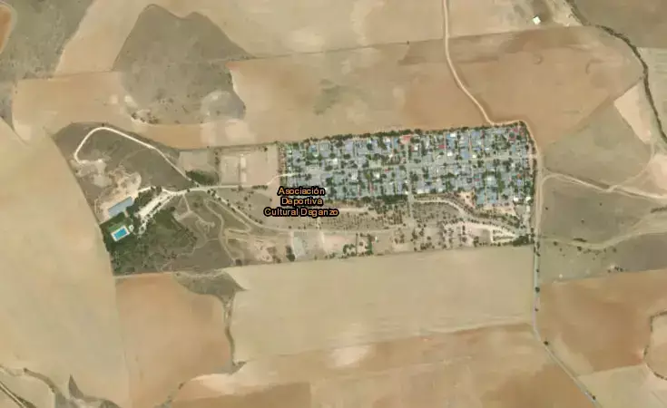 Locatie overzicht Camping Daganzo de Arriba