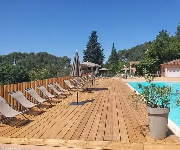 Svømmepøl Camping d'Aix-en-Provence