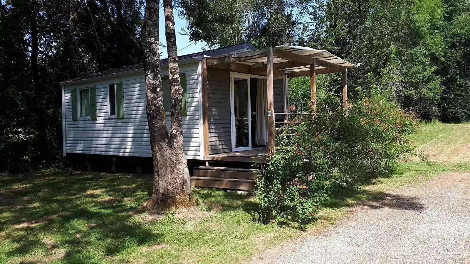Mobile home - Stacaravan Camping De Bergougne