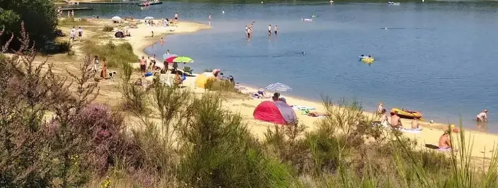 Swimming in lake or pond Camping De Binnenvaart
