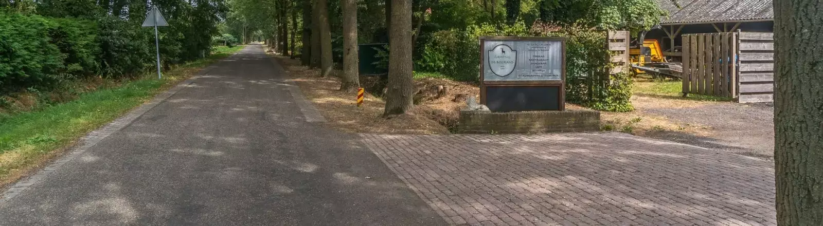 Vchod Camping de Bosrand