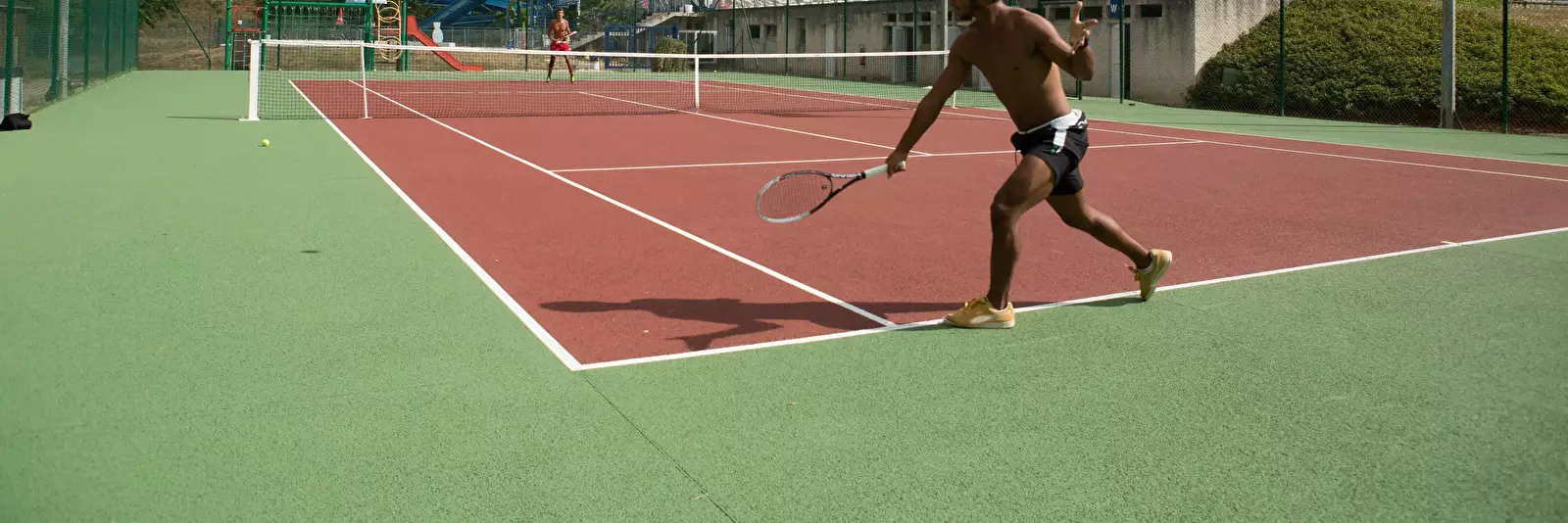 Campo da tennis Camping de Collonges-la-Rouge - Terracamps