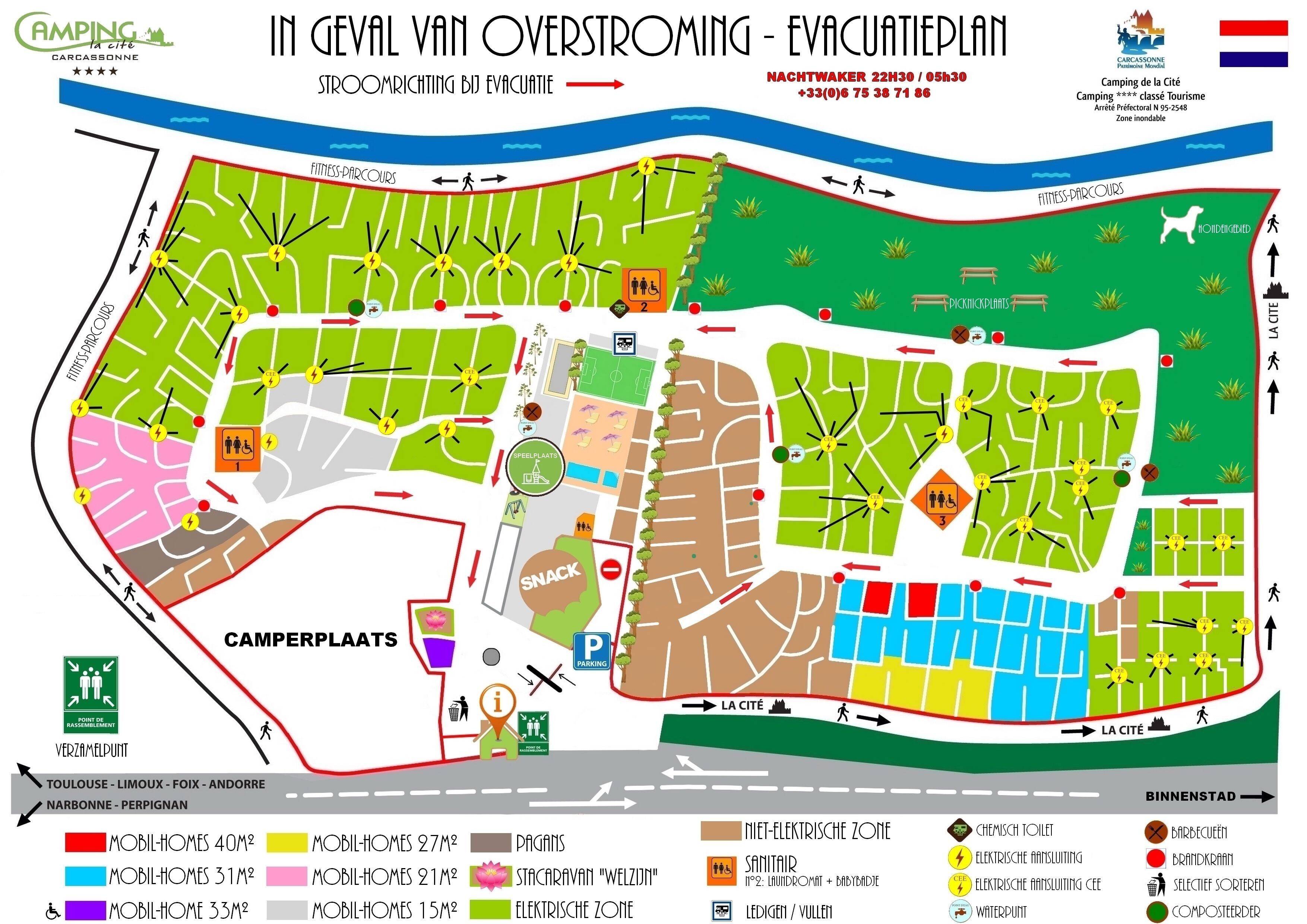 Camping De La Cité Chemin Bernard Délicieux 11000 Carcassonne