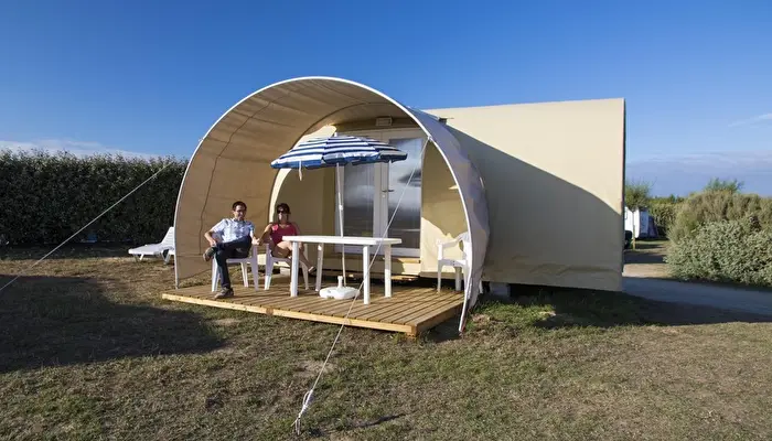 Camping De La Plage De Treguer.