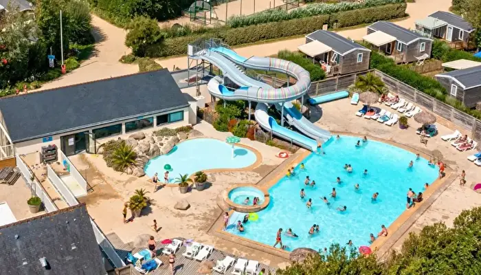 Camping de la Plage de Treguer.