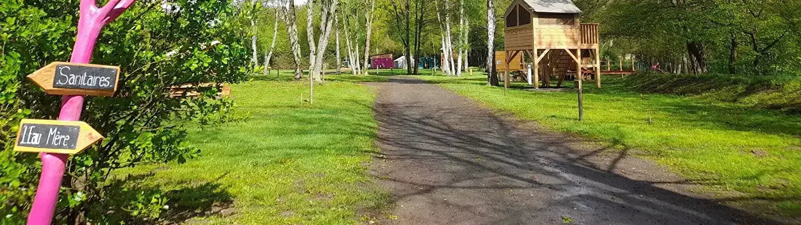 Bivak tent Camping de L’Eau Mère