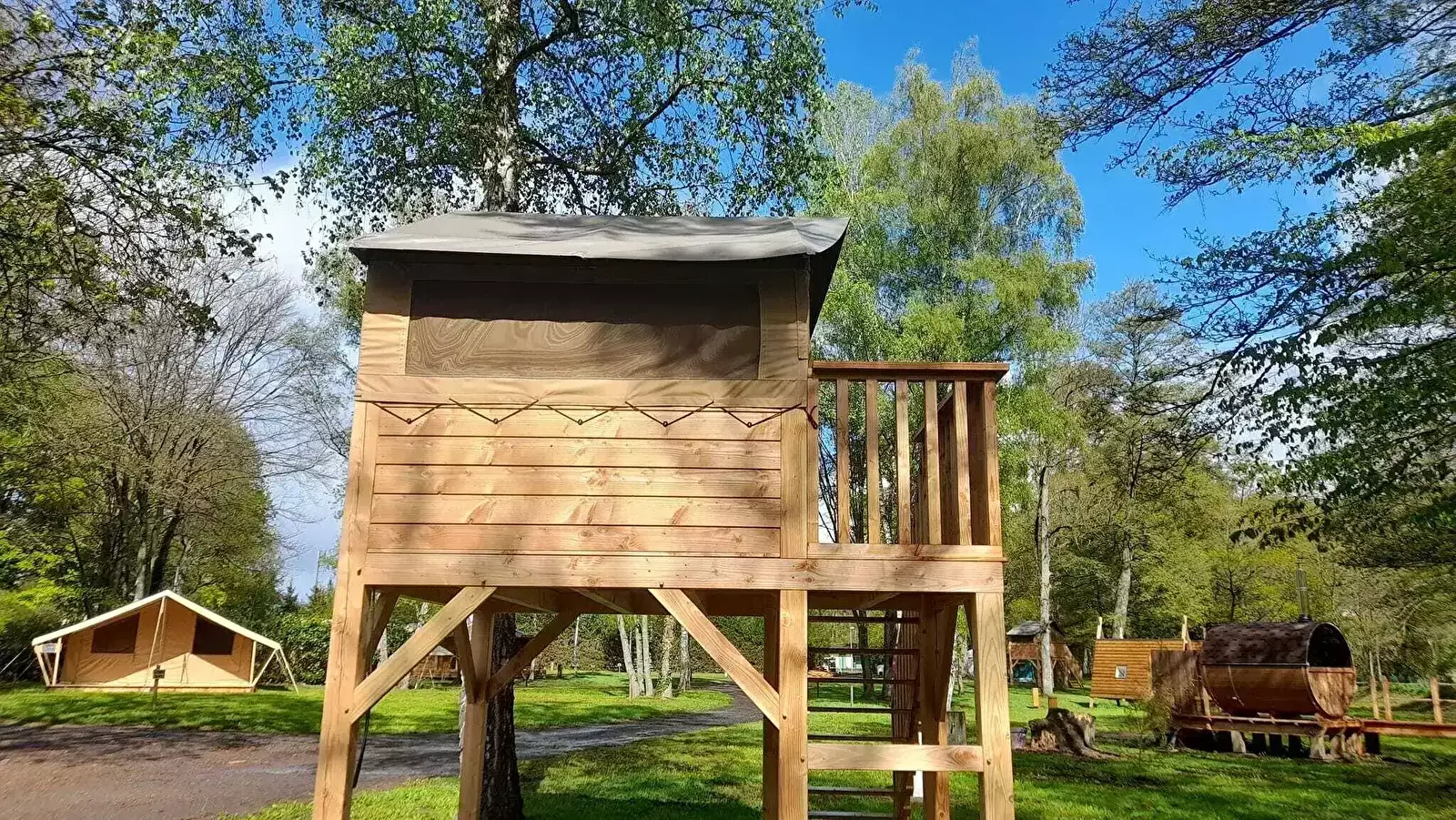 Bivak tent Camping de L’Eau Mère