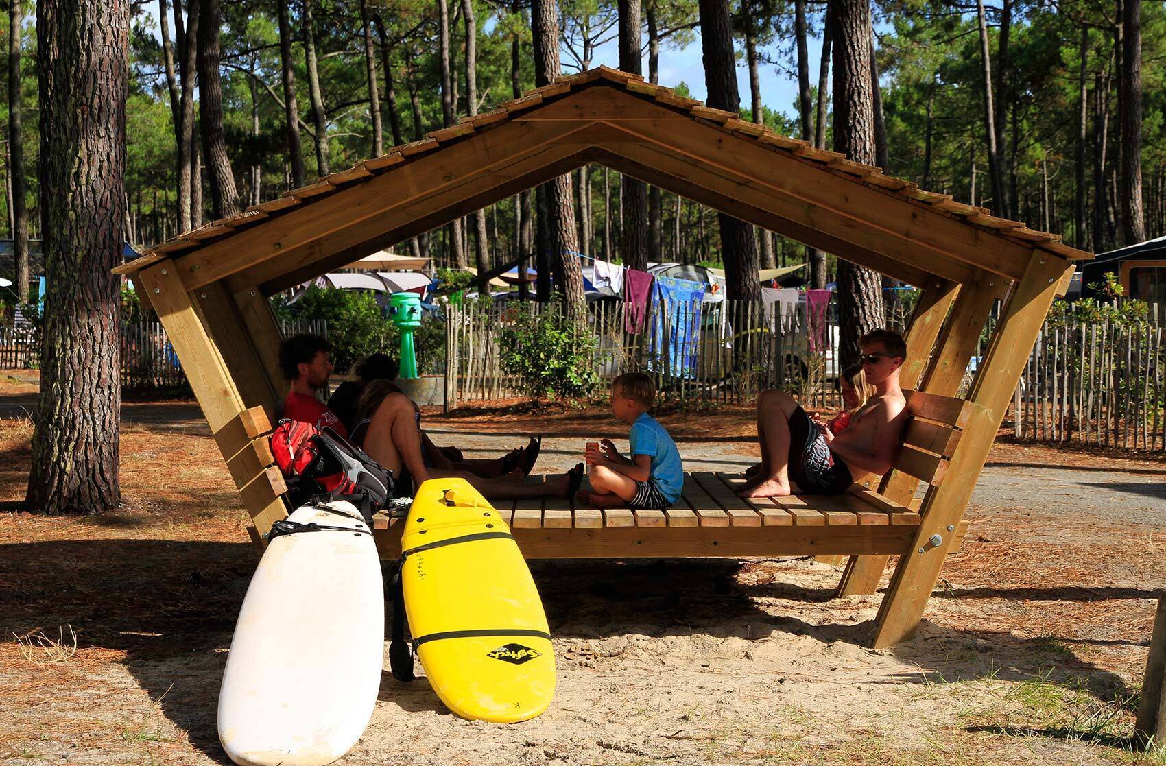 Camping cap de ville carcans