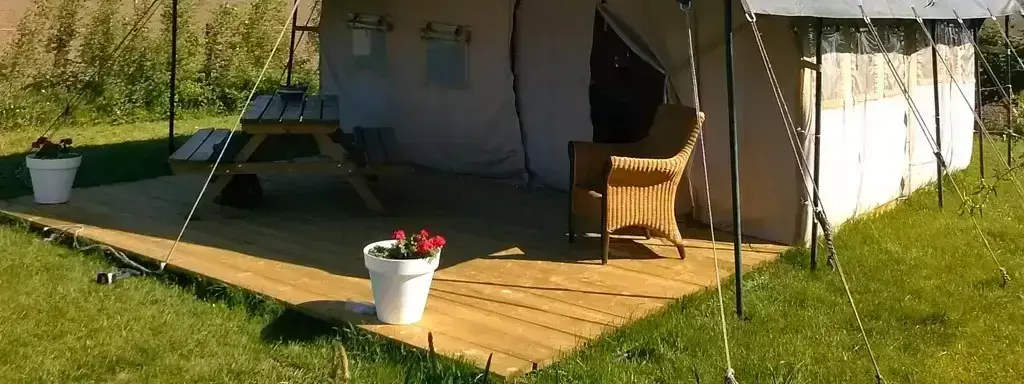 Safari tent Camping De Maasakker