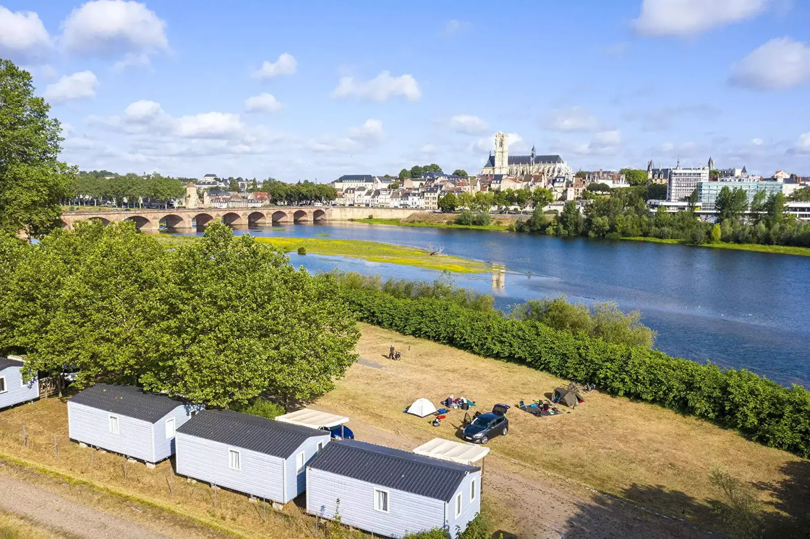 Panoramica Camping de Nevers - Terracamps