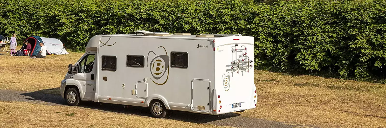 Piazzola camper Camping de Nevers - Terracamps