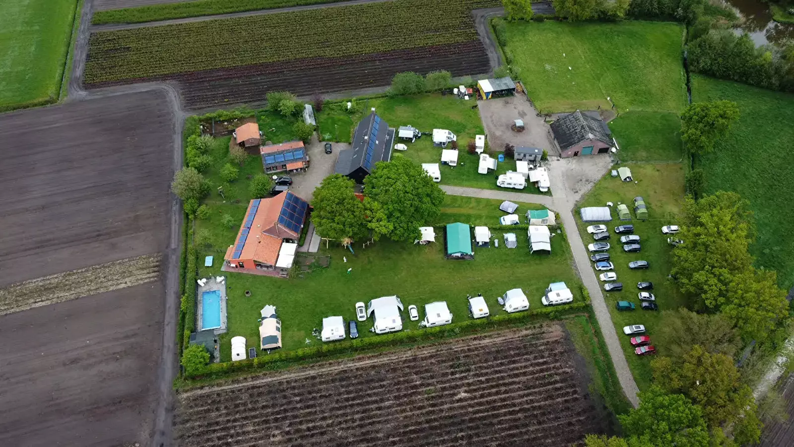 Overview Camping de Ossewei